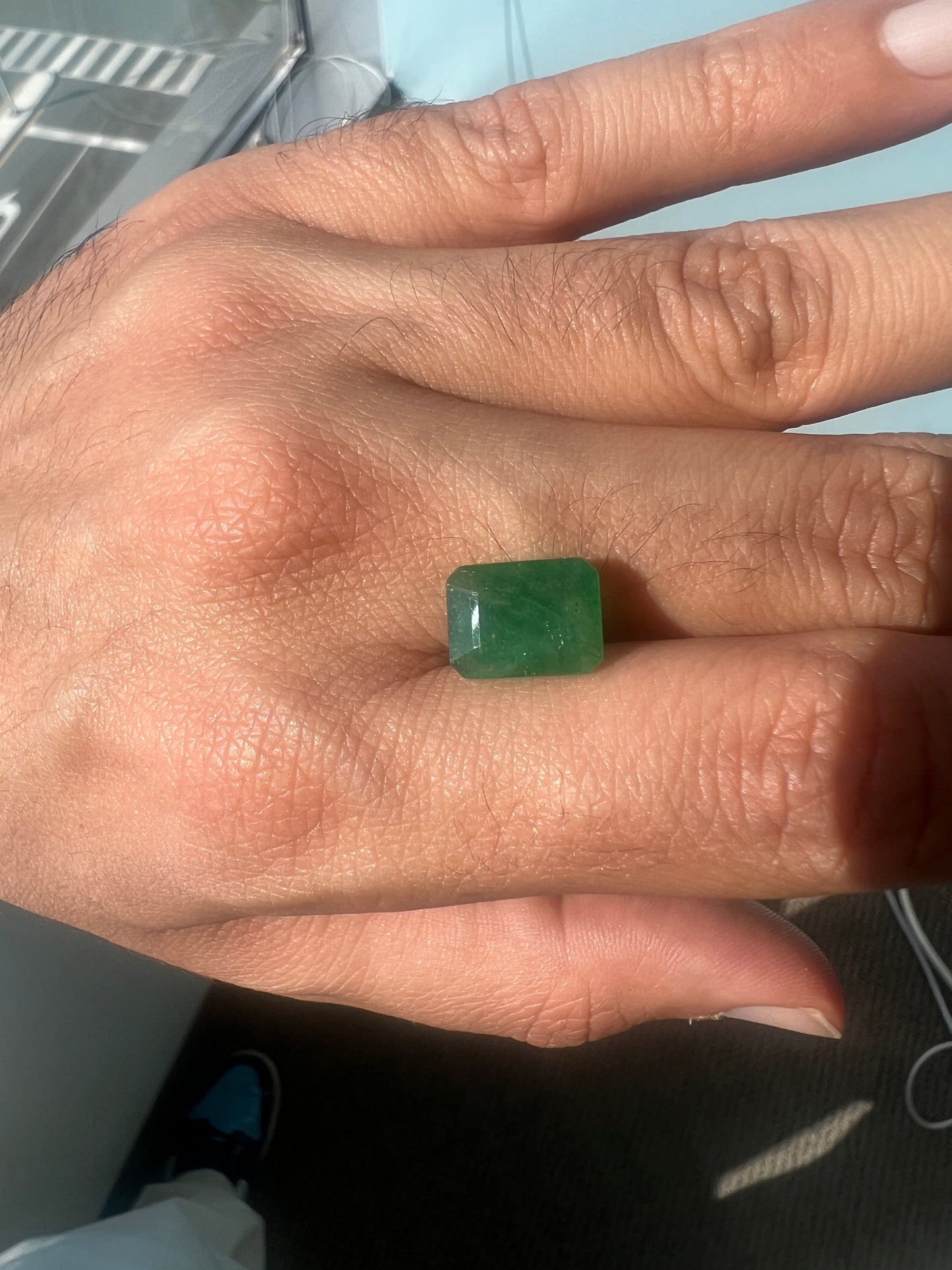 Natural zambian Emerald - 5.50 carats Premium Quality