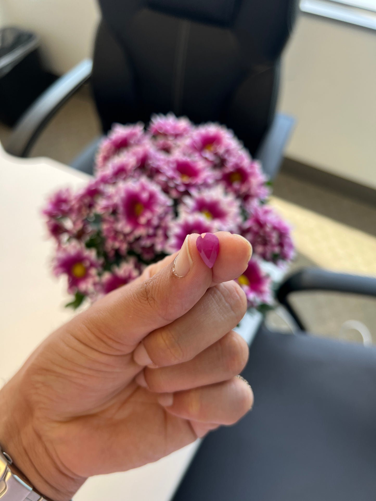 3.68 carats Natural Ruby (no-heat) pear shape