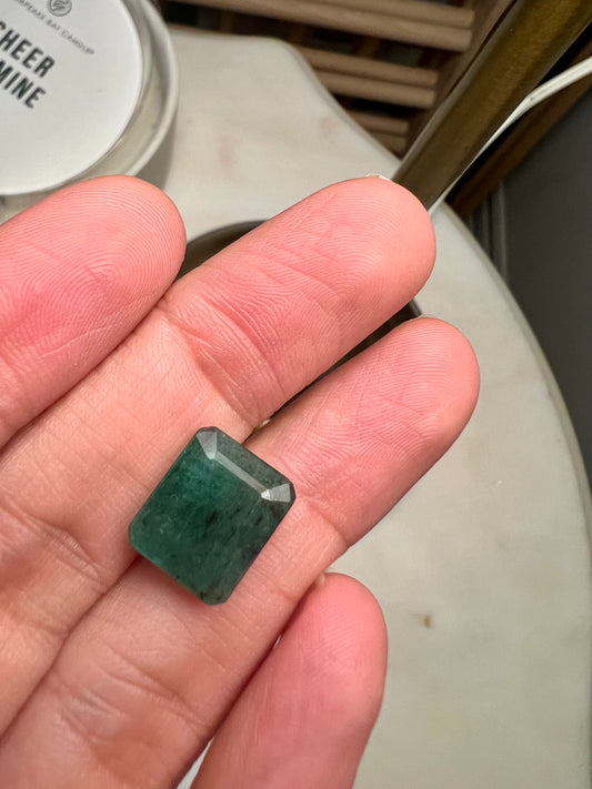 Natural Zambian Emerald - 7.17 Carat Emerald Cut - GIA/CJA Appraised